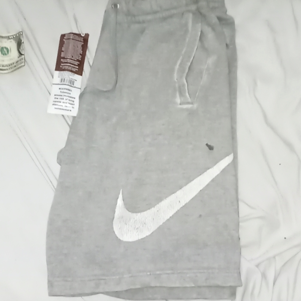 Grey nike shorts